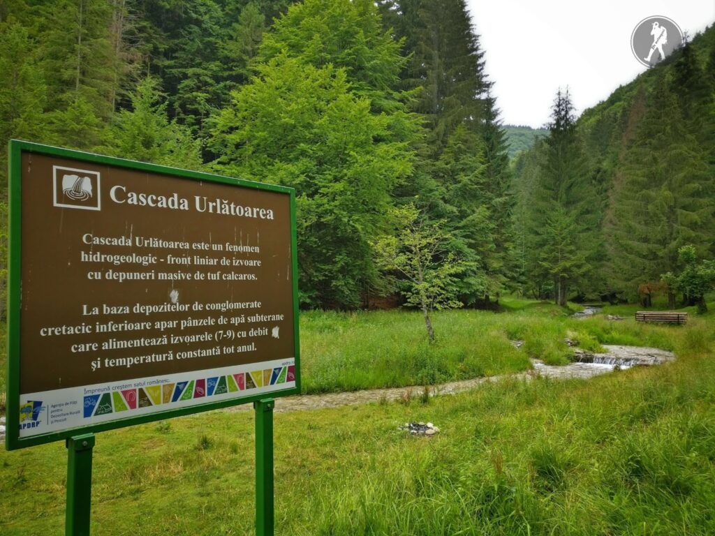 Cum ajungi la Cascada Urlătoarea - Traseu